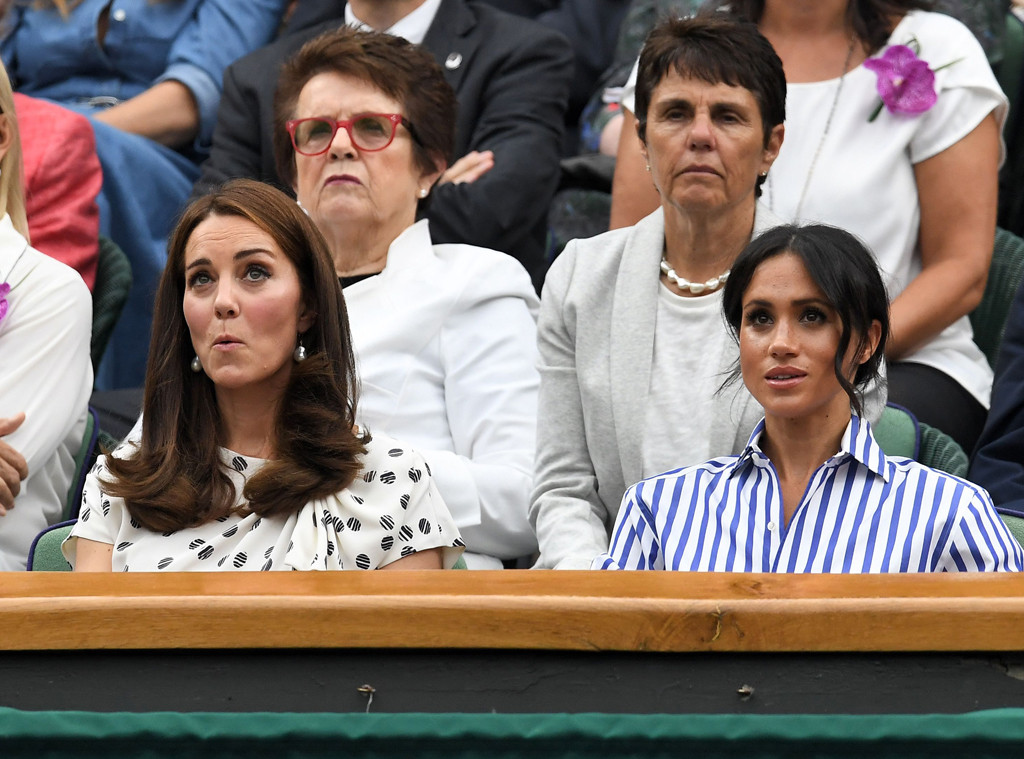 Kate Middleton, Meghan Markle, Wimbledon 2018